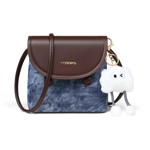 MILLIE'S Сумка через плечо из синтетической кожи стандартная женская синяя