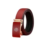 Fortune Arrival Style Темно-красный [Двусторонний, лицевая коровья кожа] Коробка + Сумка для покупок