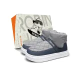 Серо-голубой, флисовая подкладка