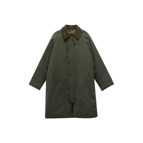 BARBOUR Зеленое Унисекс Пальто