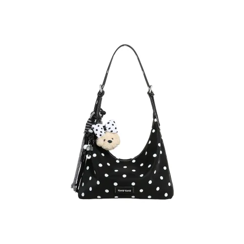 TOUTOU Сумка через плечо из синтетической кожи женская Oreo черная