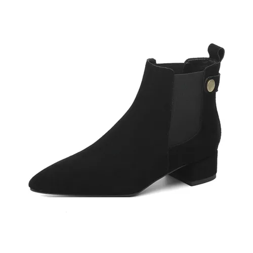 ZIXIAO Ботильоны Средний каблук 3 5CM Женские