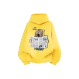 Нет кармана, желтый, с флисовой подкладкой [стандартный размер]