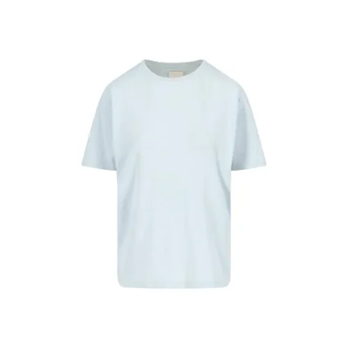 KHAITE Светло-синие женские футболки T