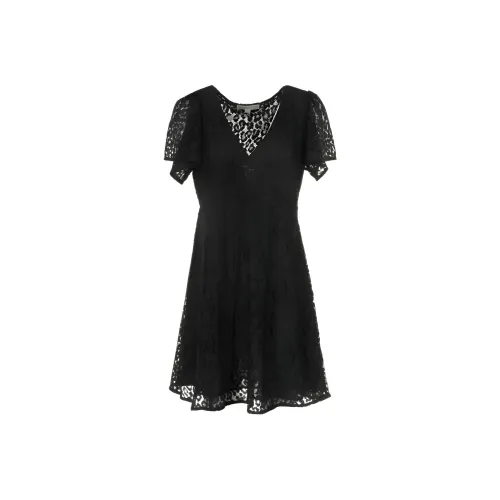 MICHAEL KORS Короткий рукав Платье Женское Черное