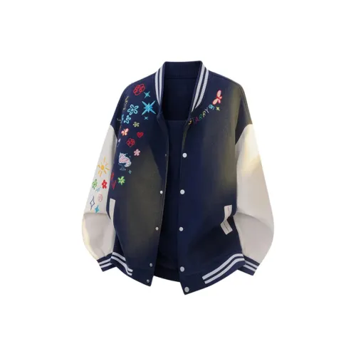 QIANJINNIU Бейсбольная куртка Мужская