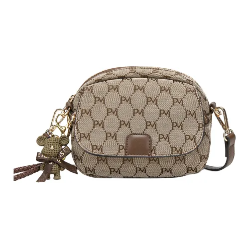 CARTELO ПУ (полиуретан) Сумка через плечо Стандартная Женская Коричневая