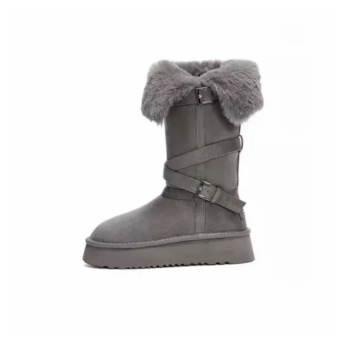 AFJI Женские высокие сапоги на каблуке