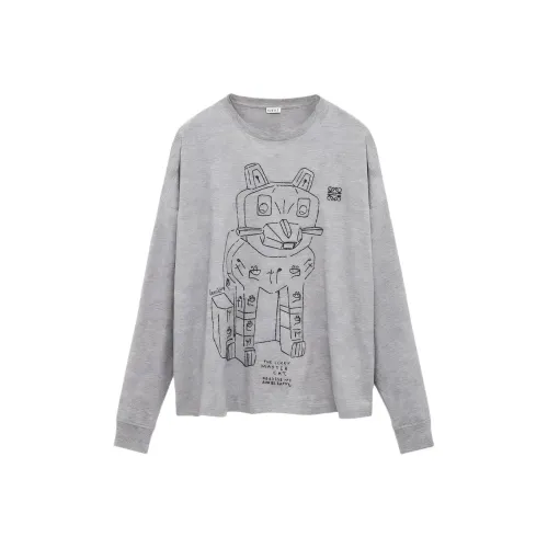 LOEWE Совместное издание x Louis Wain SS26 Керамическая ваза Коллекция T Рубашка Мужская