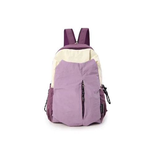 MOK Нейлон Рюкзак Стандартный Унисекс Лиловый Мокко Сосновая шишка Зеленый Синий Серый Синий