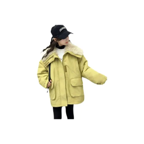 LONGZHIWU Хлопковый пуховик для подростков