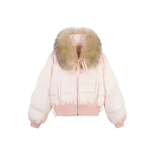 XIAOLIZI Розовый Женские пуховики