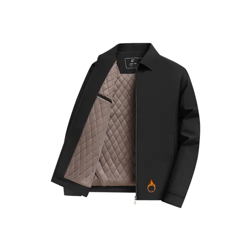 ZUOAN Отложной воротник Хлопковый пуховик Мужской