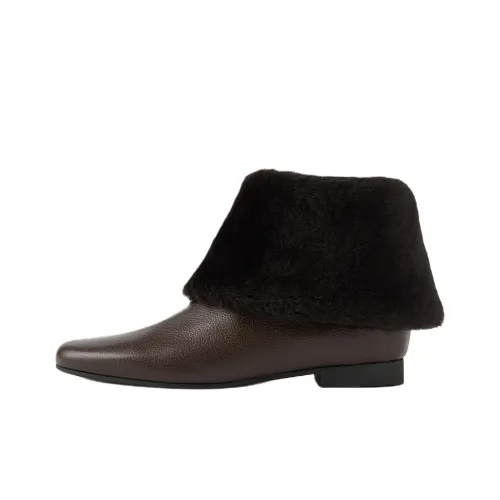 TOTEME Downtown Короткий Сноубутсы Женские Коричневый