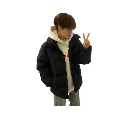 PODGORNOI Черный мужской пуховик