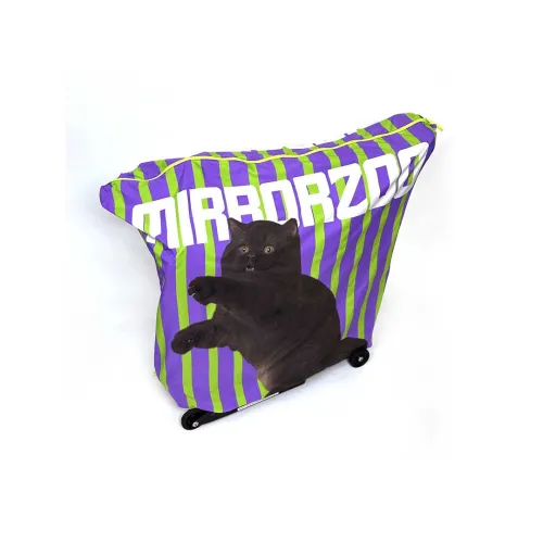 MIRRORZOO RPET Экологичный тканевый сумка для путешествий и хранения Унисекс Фиолетовый