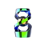 Drifting Дракон Волчок с Многоцветной+Серебряной Бусиной