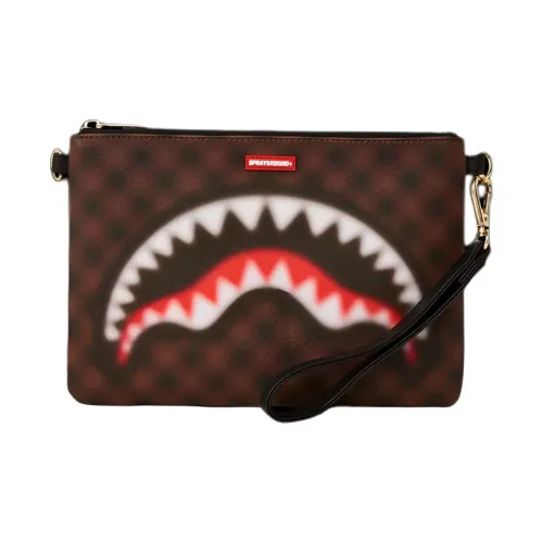 SPRAYGROUND Съемный кулон клатч унисекс коричневый