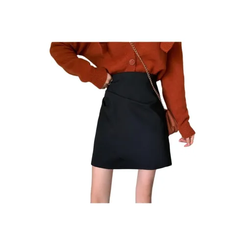 Langqing Повседневные короткие юбки женские