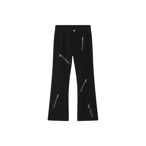 MIORGERSY Черные Унисекс Повседневные Штаны