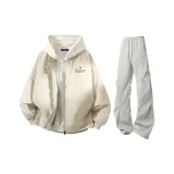 Хаки + Светло-серые штаны