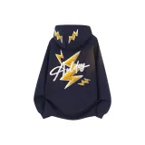 Тяжелый полиэстер-хлопок, темно-синий