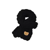 Черная сумка DIY материал с медведем