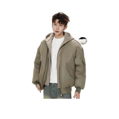 MARK WAFFLE Хлопковый пуховик унисекс