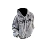 Серый Осенний Зимний с флисовой подкладкой