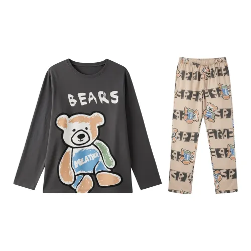 QIAONITONG Изображение Цвет Мужской Пижамный Комплект