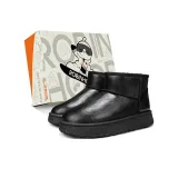 Черный с флисовой подкладкой