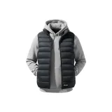 Чёрный [Легкий пуховый жилет]