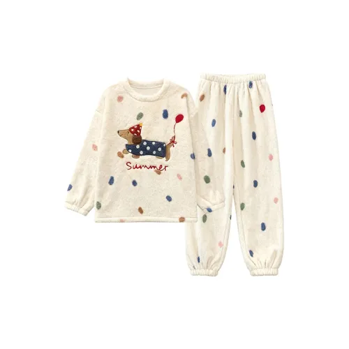 O'MESIK Абрикос Женские Пижамные Комплекты