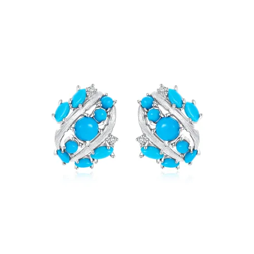 JAY 925 стерлинговое серебро серьги-гвоздики женские