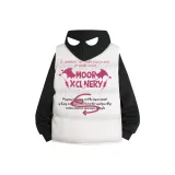 Black Свитшот + White Жилет [с флисовой подкладкой]