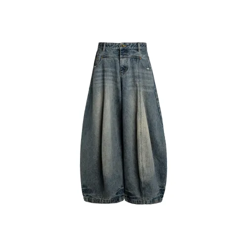 DBW DOUBLEWIN Синий Унисекс Джинсы