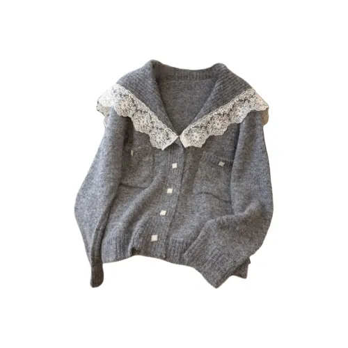 ZEKIKO STUDIO Серый Женский Трикотаж