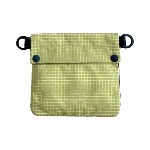 SEWAFOX Нейлоновые сумки через плечо Маленькие Унисекс Горчично-зеленый