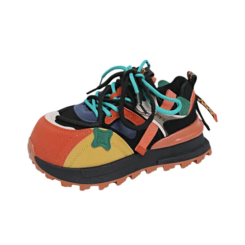 Bake Толстая подошва MID Топ Женские