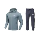 Комплект одежды (Серый топ + Темно-серые штаны)