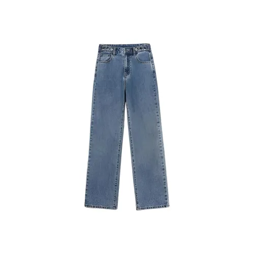 MILING Винтажные синие женские джинсы