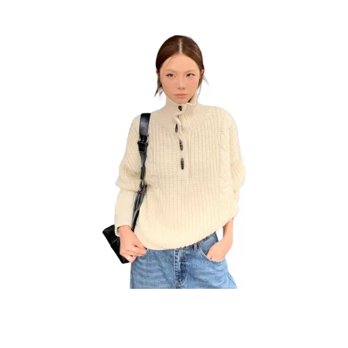 IWZI Винтажный белый женский трикотаж