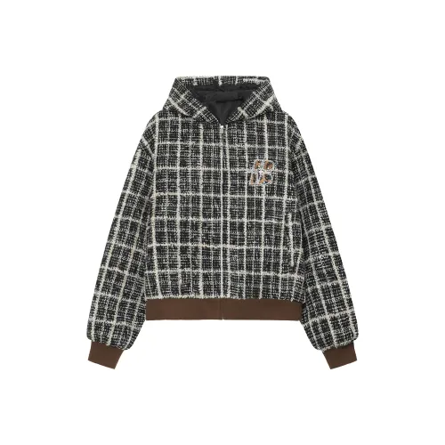 BIPOLAR Черный кофе Унисекс Куртки