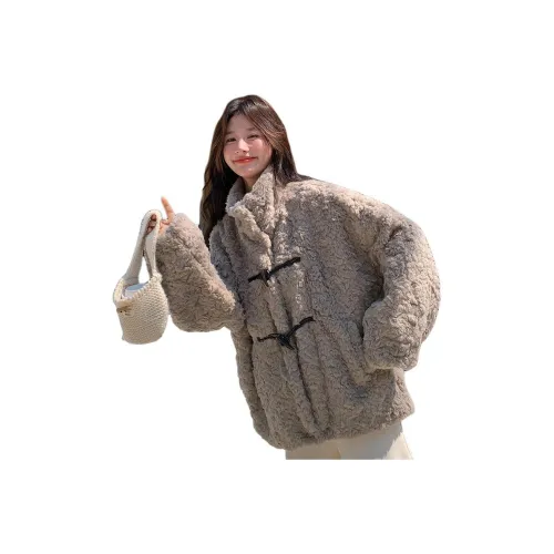 LAOYECHE Бархат Feel Пальто Женское