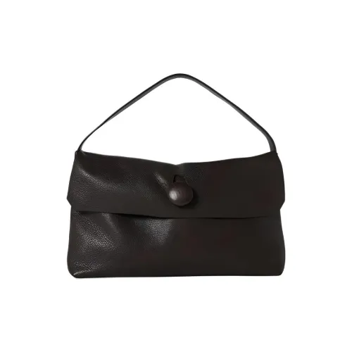 THE ROW Телячья кожа Сумка Маленькая Женская Темно-коричневая