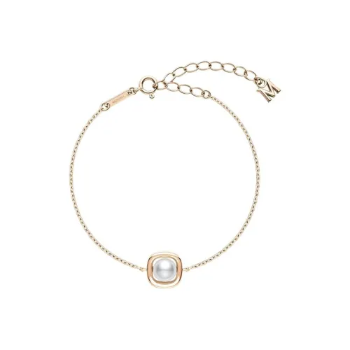 MIKIMOTO Akoya Жемчужные браслеты Женские Розовое золото