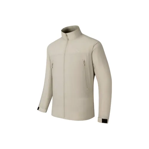 CHAOJIANTA На открытом воздухе Пуховая куртка Мужская Светлый Верблюжий Хаки