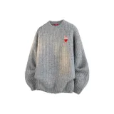 Серый (Вышивка "Десять игл" Сердце)