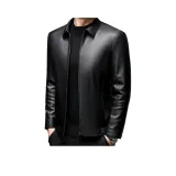 Чёрный с флисовой подкладкой