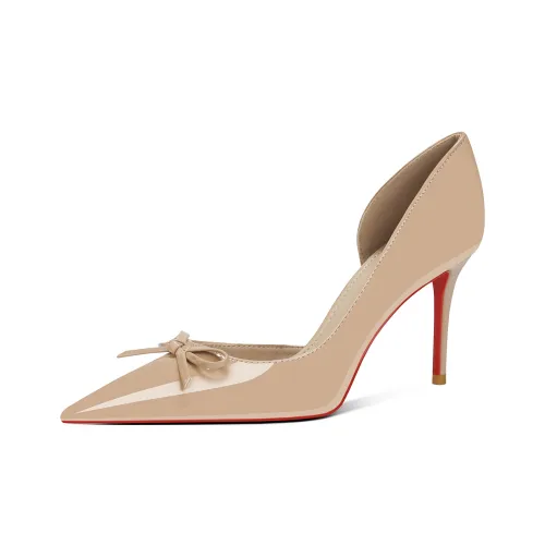 LANMOU Узкий каблук Высокие каблуки Женские Nude